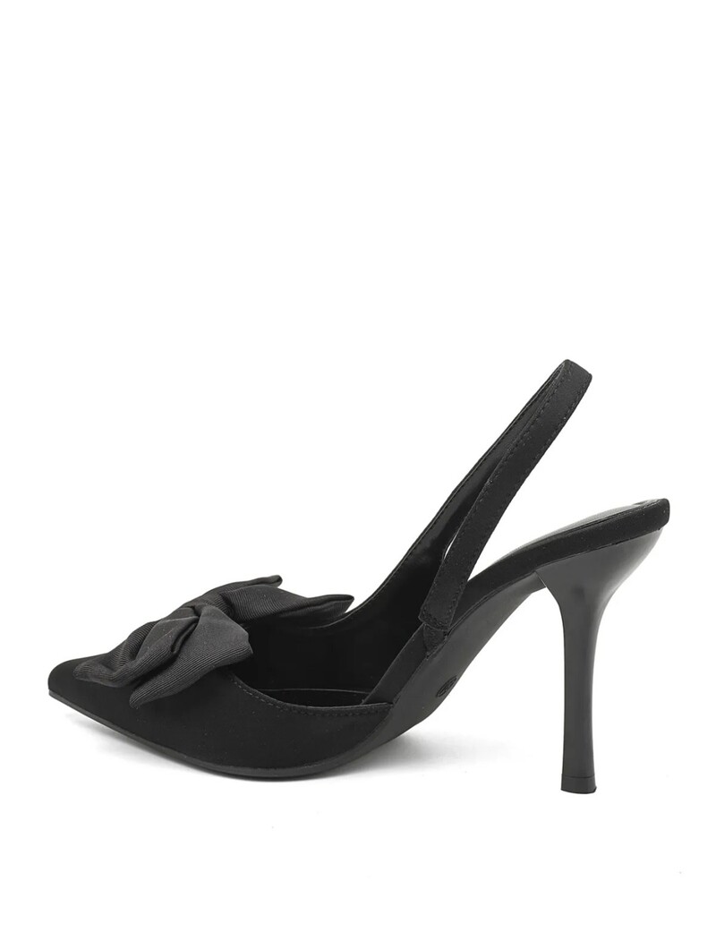 Heels Bow New 3298 Black