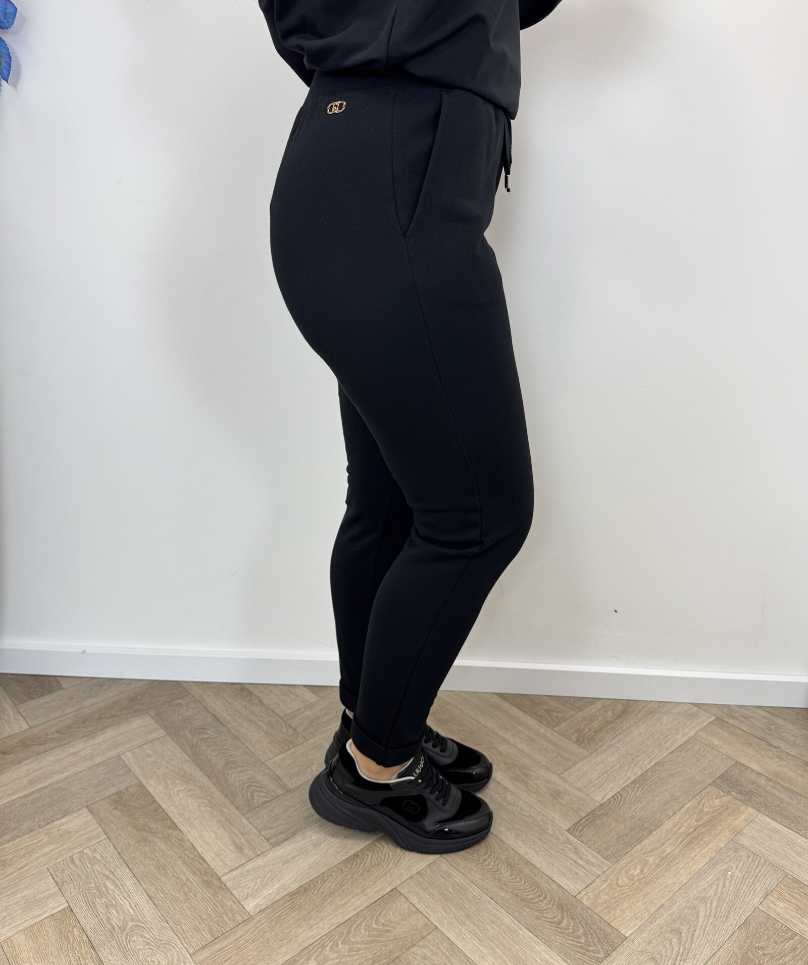 Liu-Jo Joggingspants Felpa Black Liu jo 1956