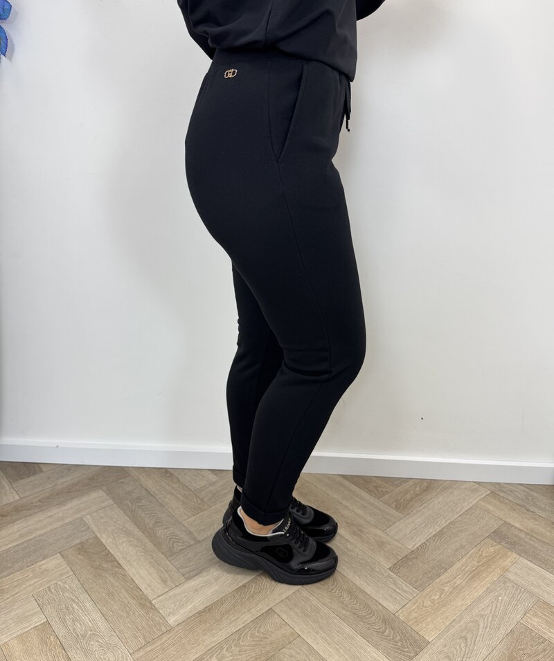Joggingspants Felpa Black Liu jo 1956