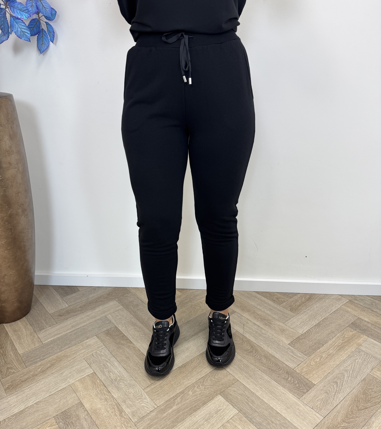 Liu-Jo Joggingspants Felpa Black Liu jo 1956