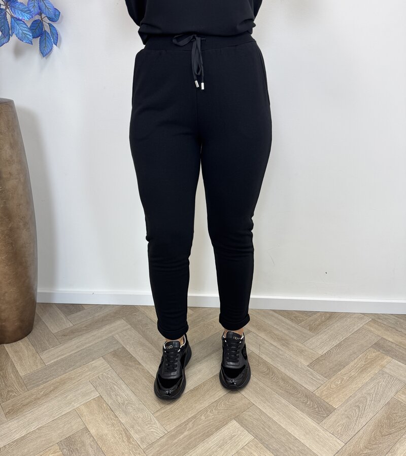 Joggingspants Felpa Black Liu jo 1956