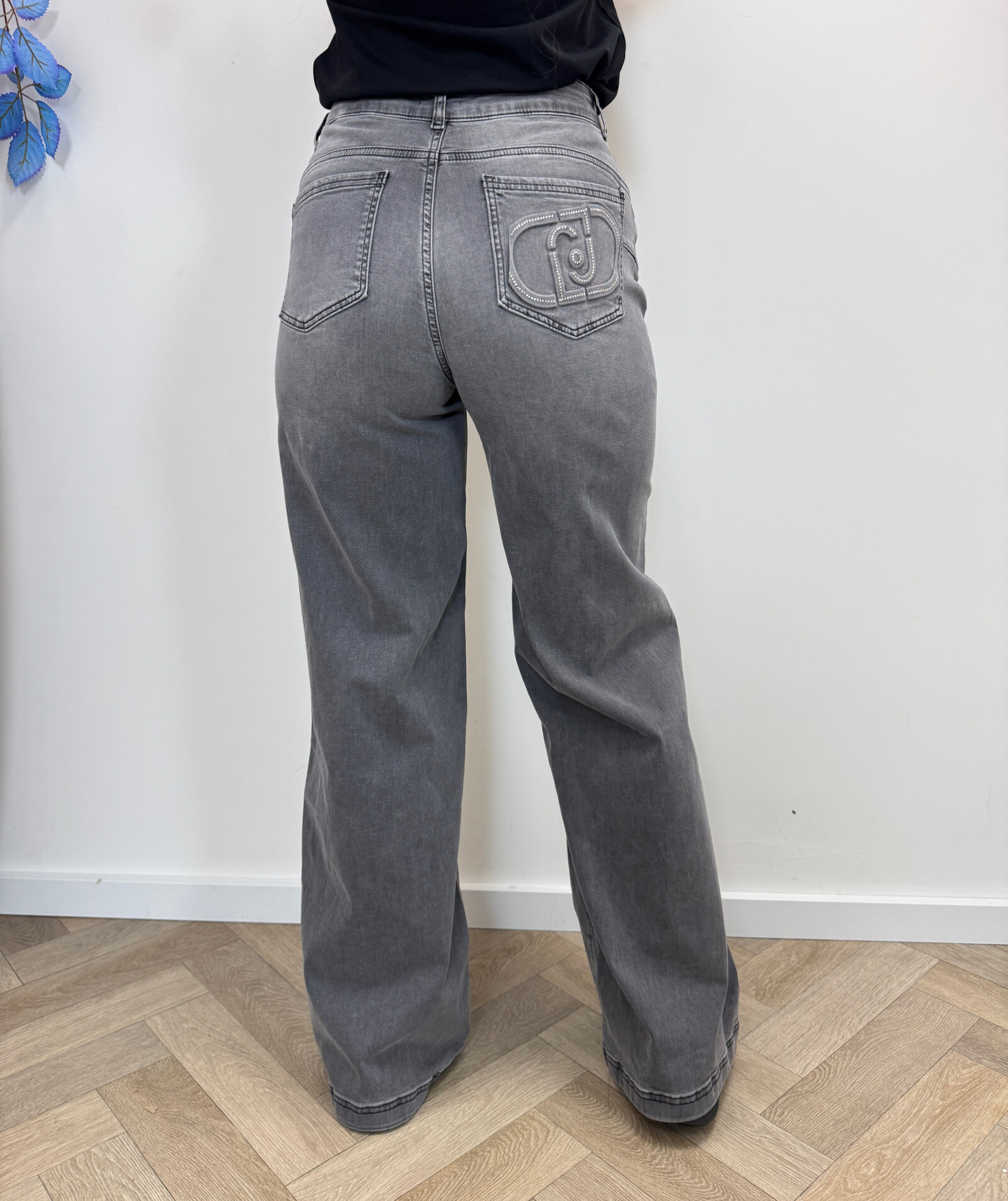 Liu-Jo Super Stretch Jeans Lungo Denim Grey 1960