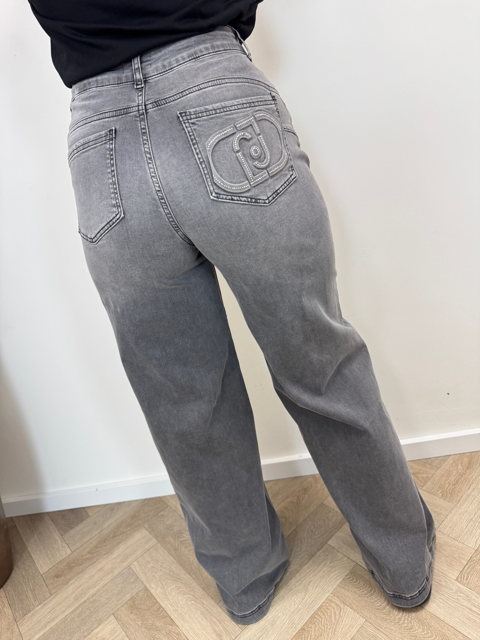 Liu-Jo Super Stretch Jeans Lungo Denim Grey 1960