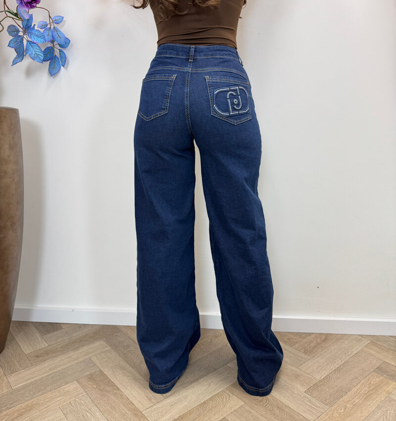 Super Stretch Jeans Lungo Dark denim 1962