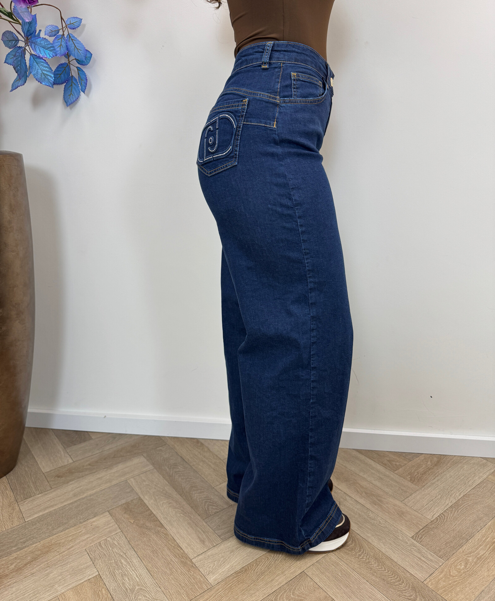 Liu-Jo Super Stretch Jeans Lungo Dark denim 1962