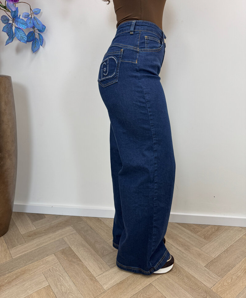 Super Stretch Jeans Lungo Dark denim 1962
