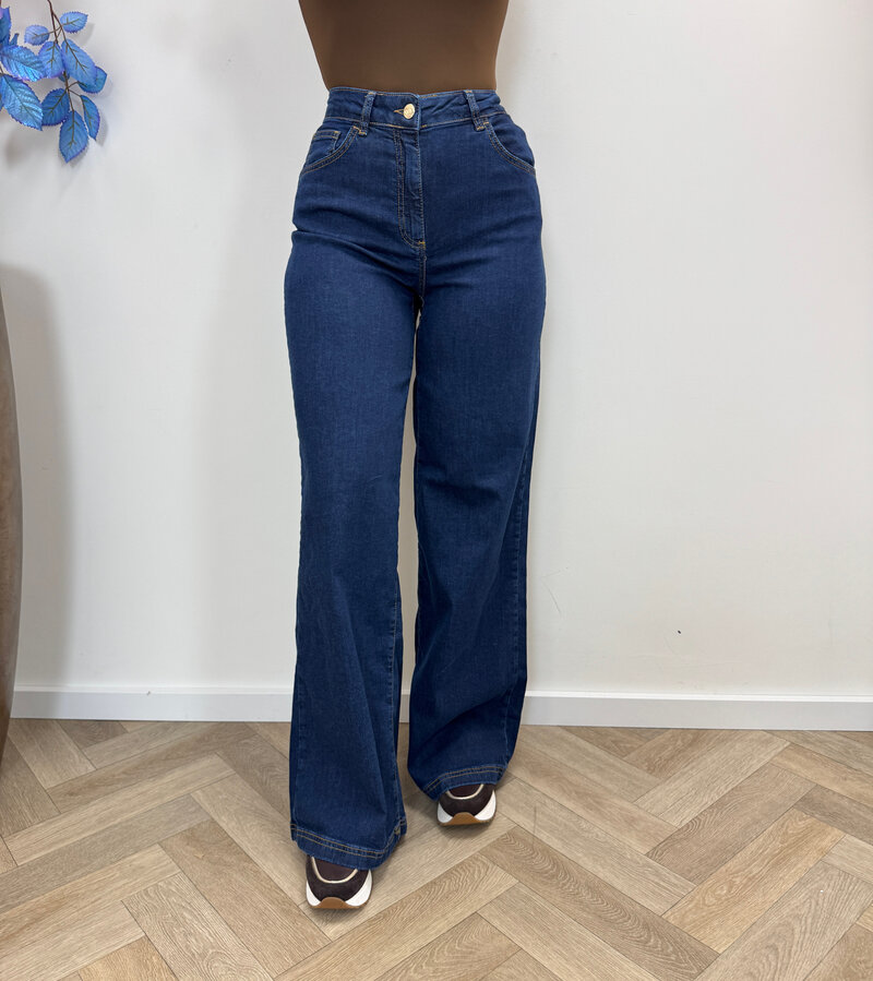 Super Stretch Jeans Lungo Dark denim 1962