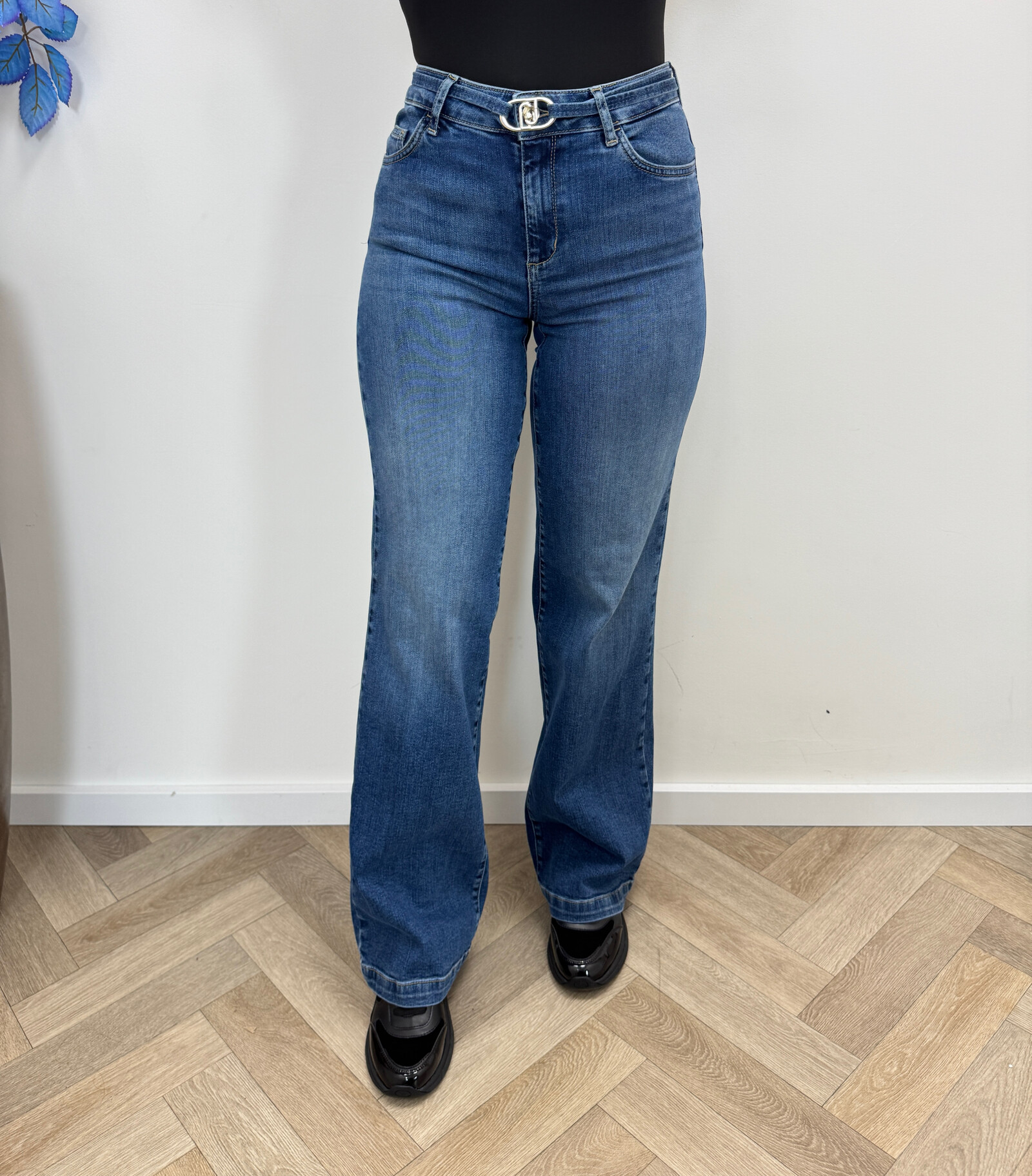 Liu-Jo High-rise flared jeans Denim blue Liu Jo 1955