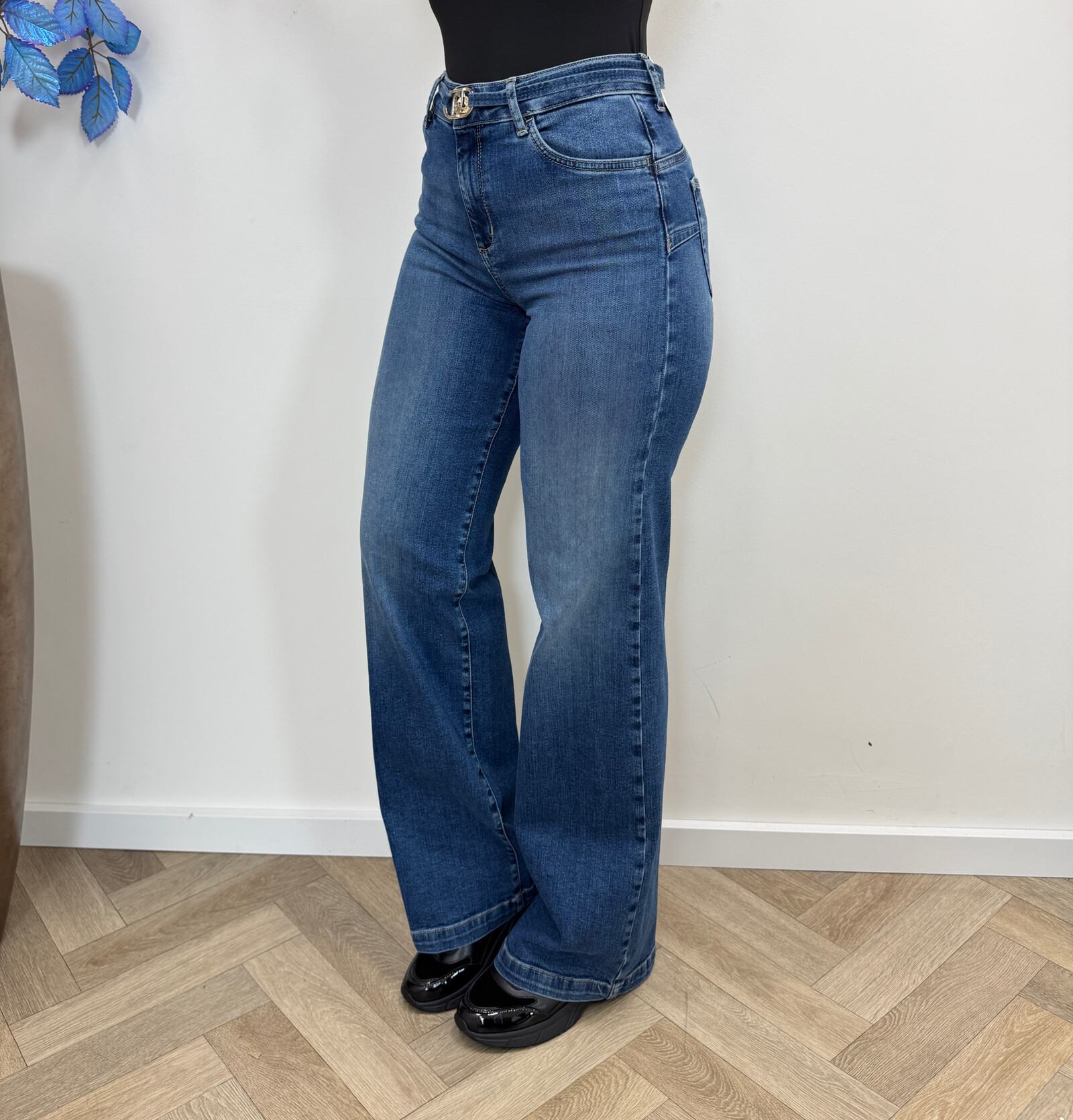 Liu-Jo High-rise flared jeans Denim blue Liu Jo 1955