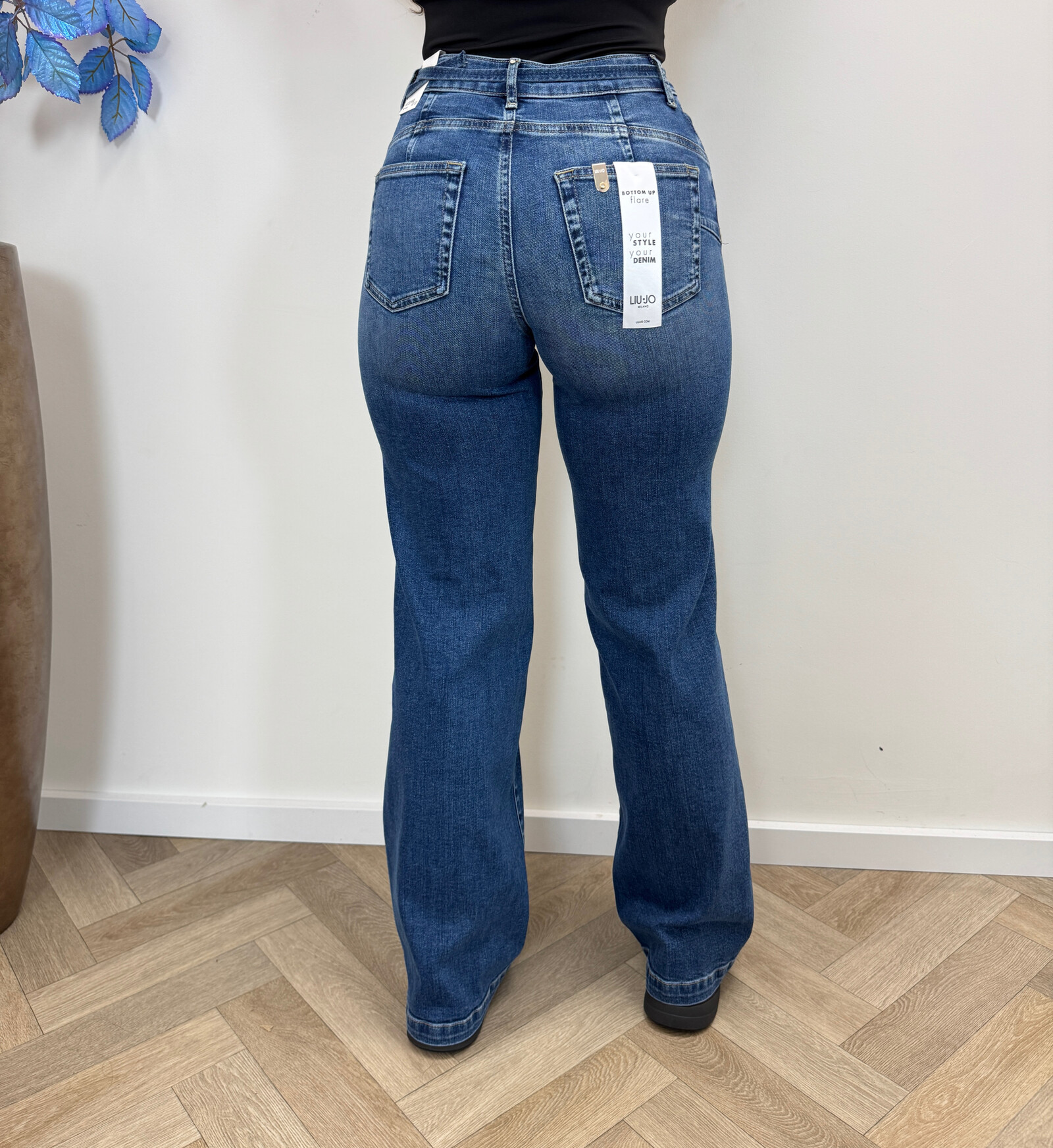 Liu-Jo High-rise flared jeans Denim blue Liu Jo 1955
