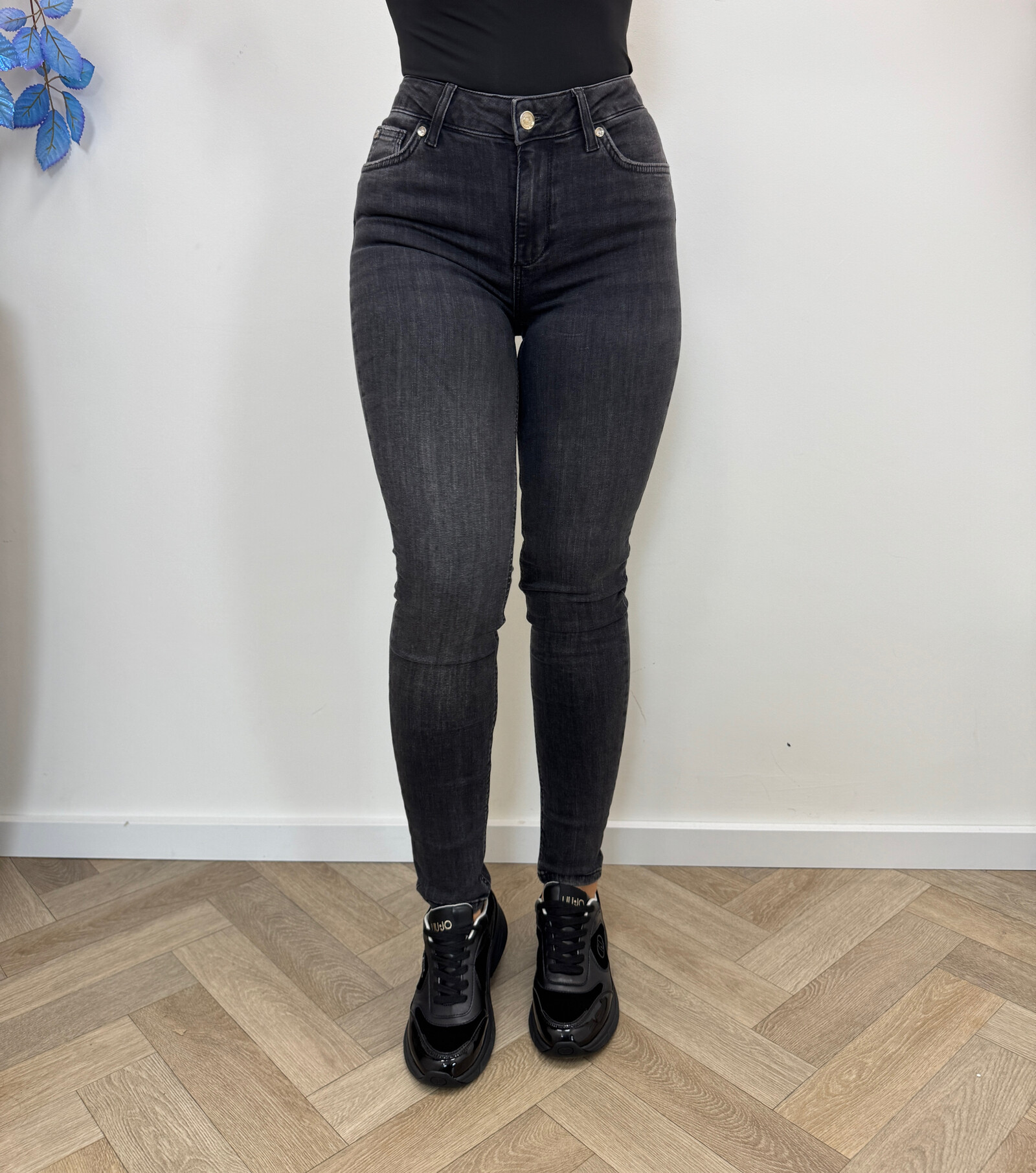 Liu-Jo Perfect Jeans Divine High Waist Denim Black Liu Jo 2005