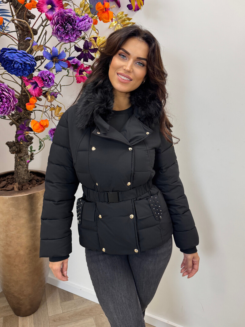 Jacket Ovatta Black Liu Jo 1993