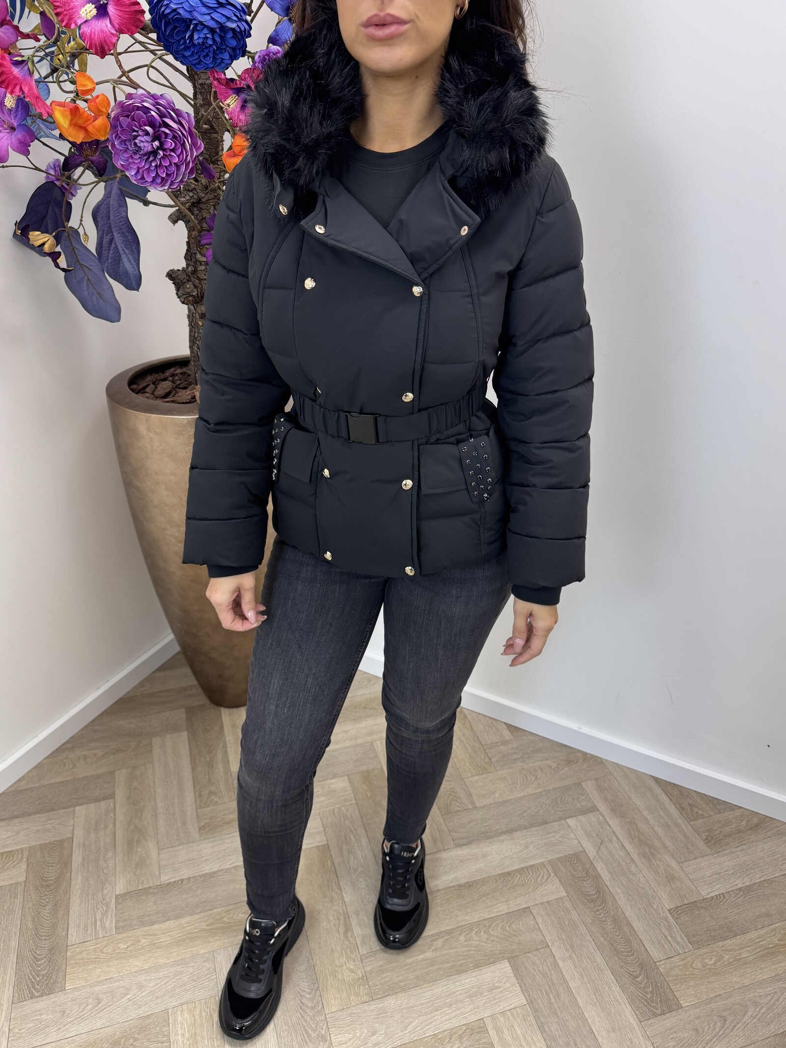 Liu-Jo Jacket Ovatta Black Liu Jo 1993