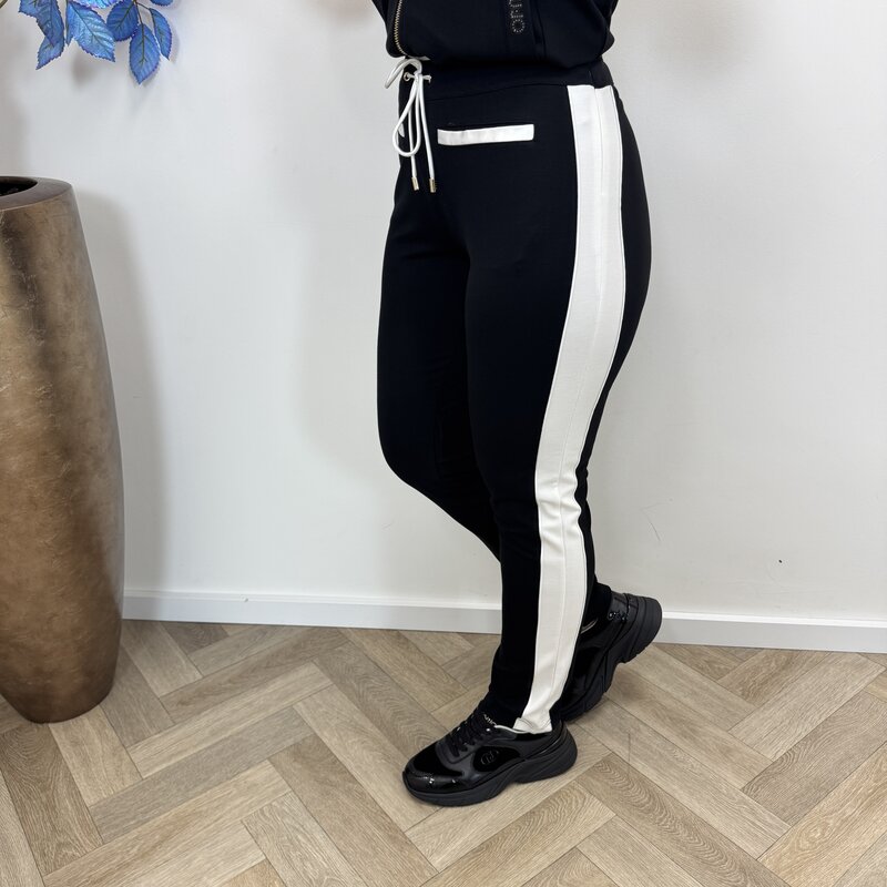 Pants Jersey Lungo Black Liu Jo 1986