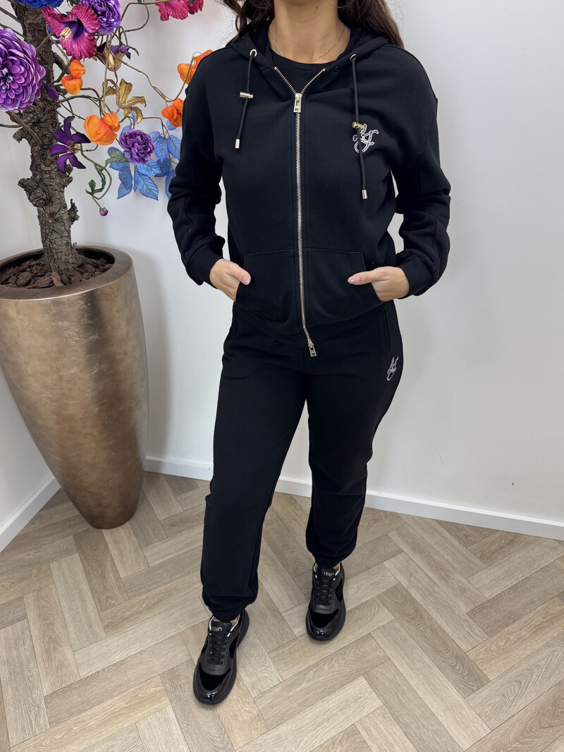 Jacket LJ Logo Black Liu Jo 1971