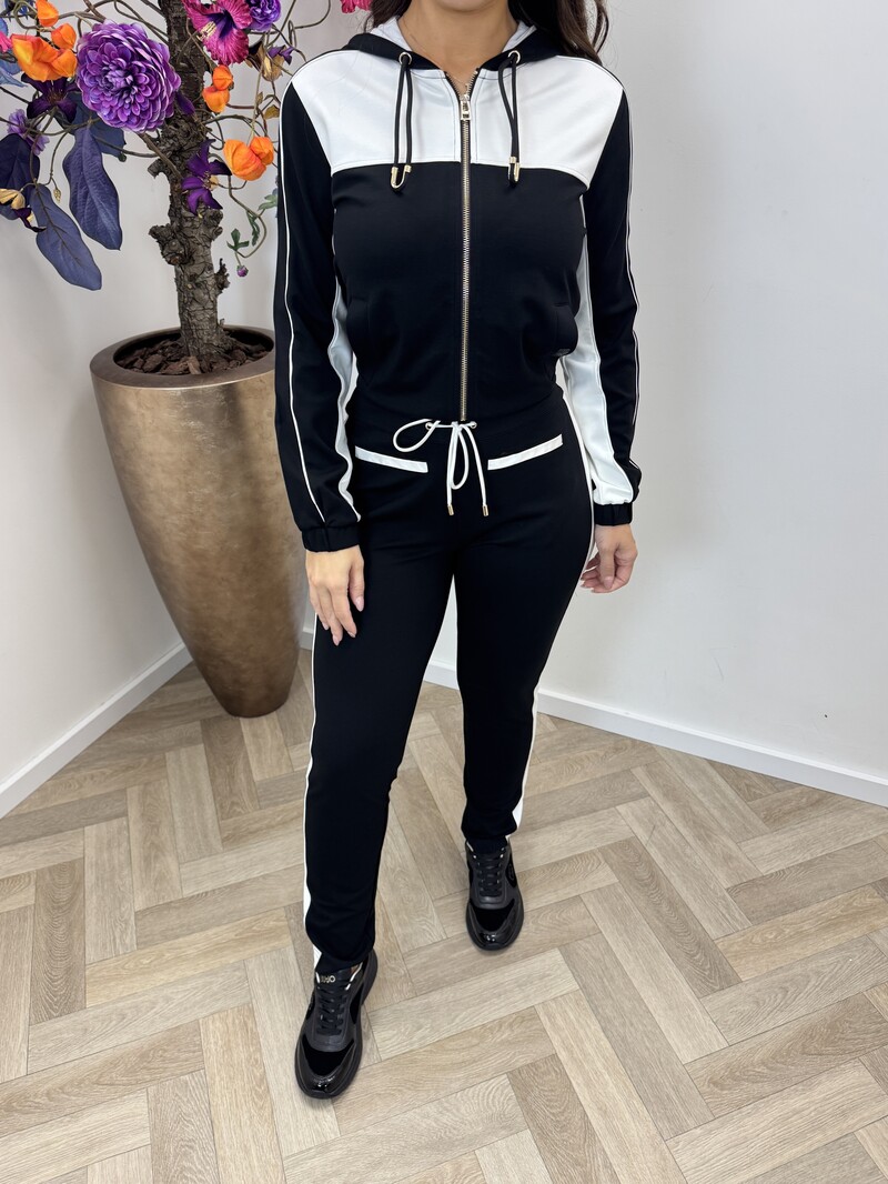 Jacket Felpa Aperta Black Liu Jo 1970