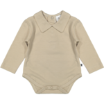 Klein Baby Polobody Longsleeve oxford tan beige