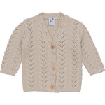 Klein Baby Cardigan Embroderie beige/sand