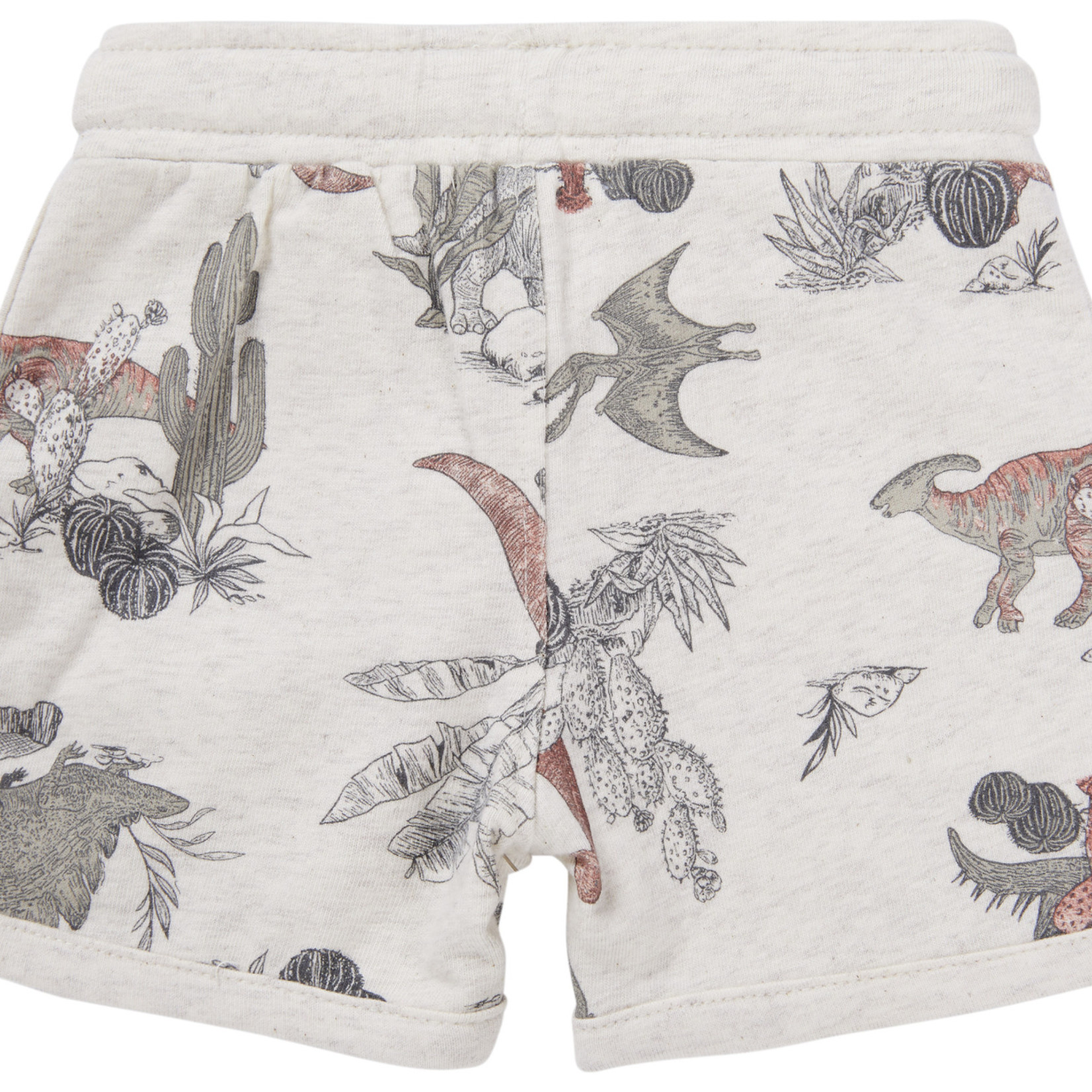 Noppies Boys Short Moville all over print oatmeal