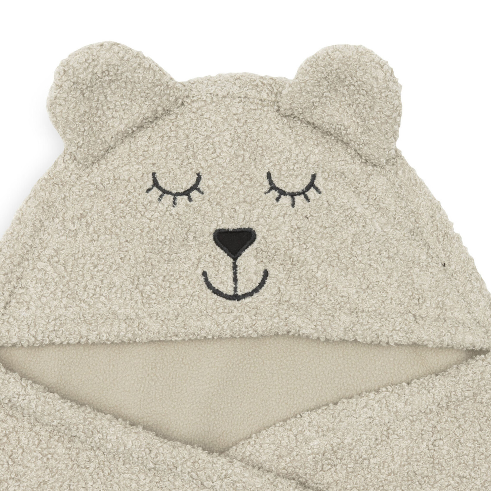 Jollein Wikkeldeken Bear Boucle Olive Green