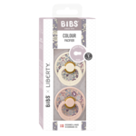 Bibs BIBS x Liberty 2 PACK Colour Eloise Latex Size 1 Blush Mix