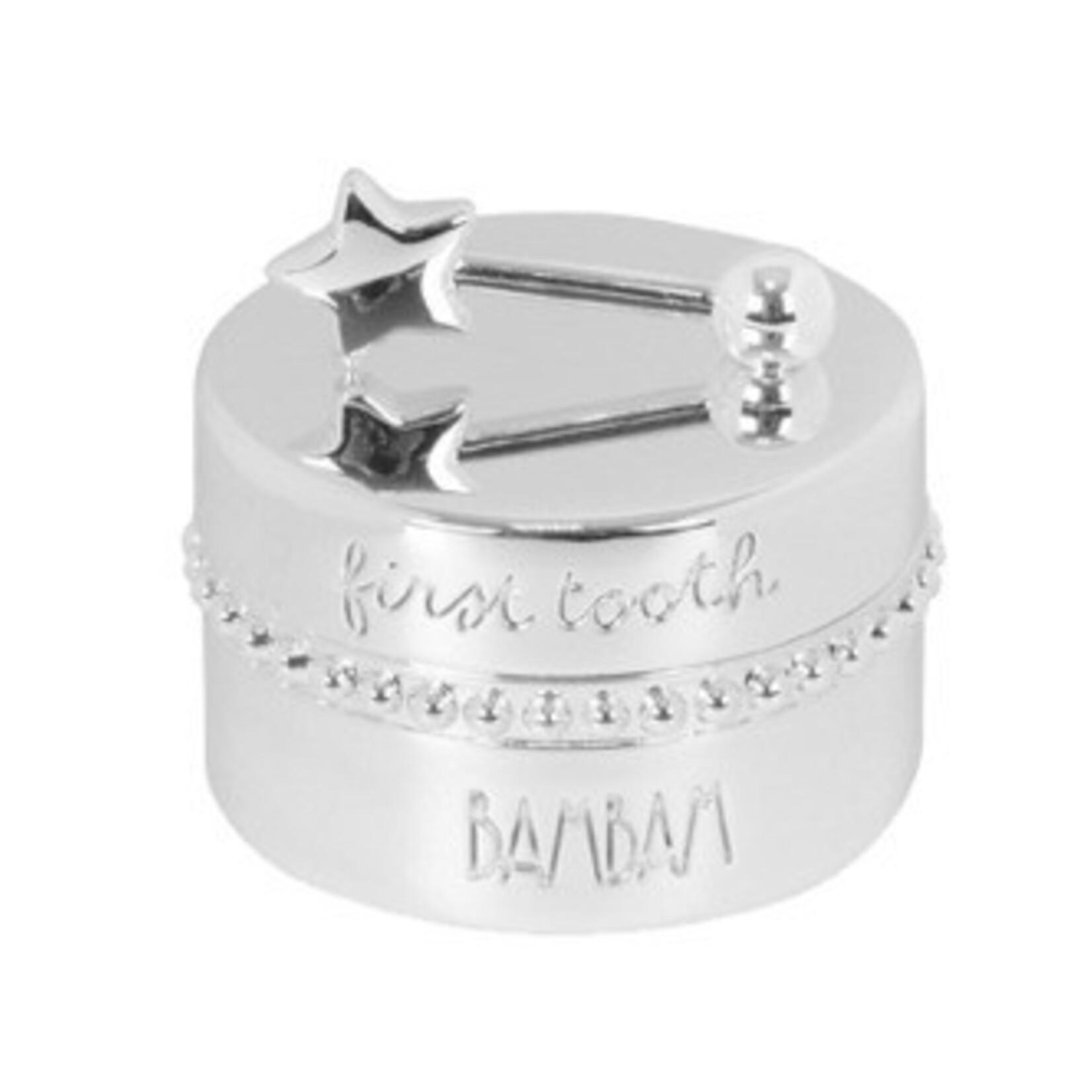 Bam Bam Toothbox silver plated