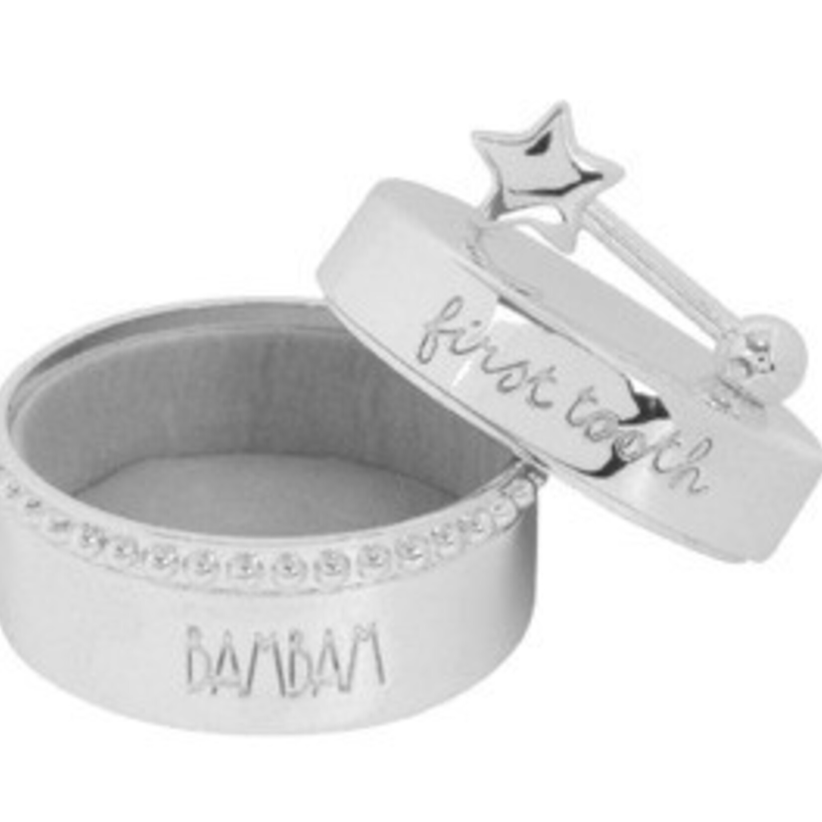 Bam Bam Toothbox silver plated