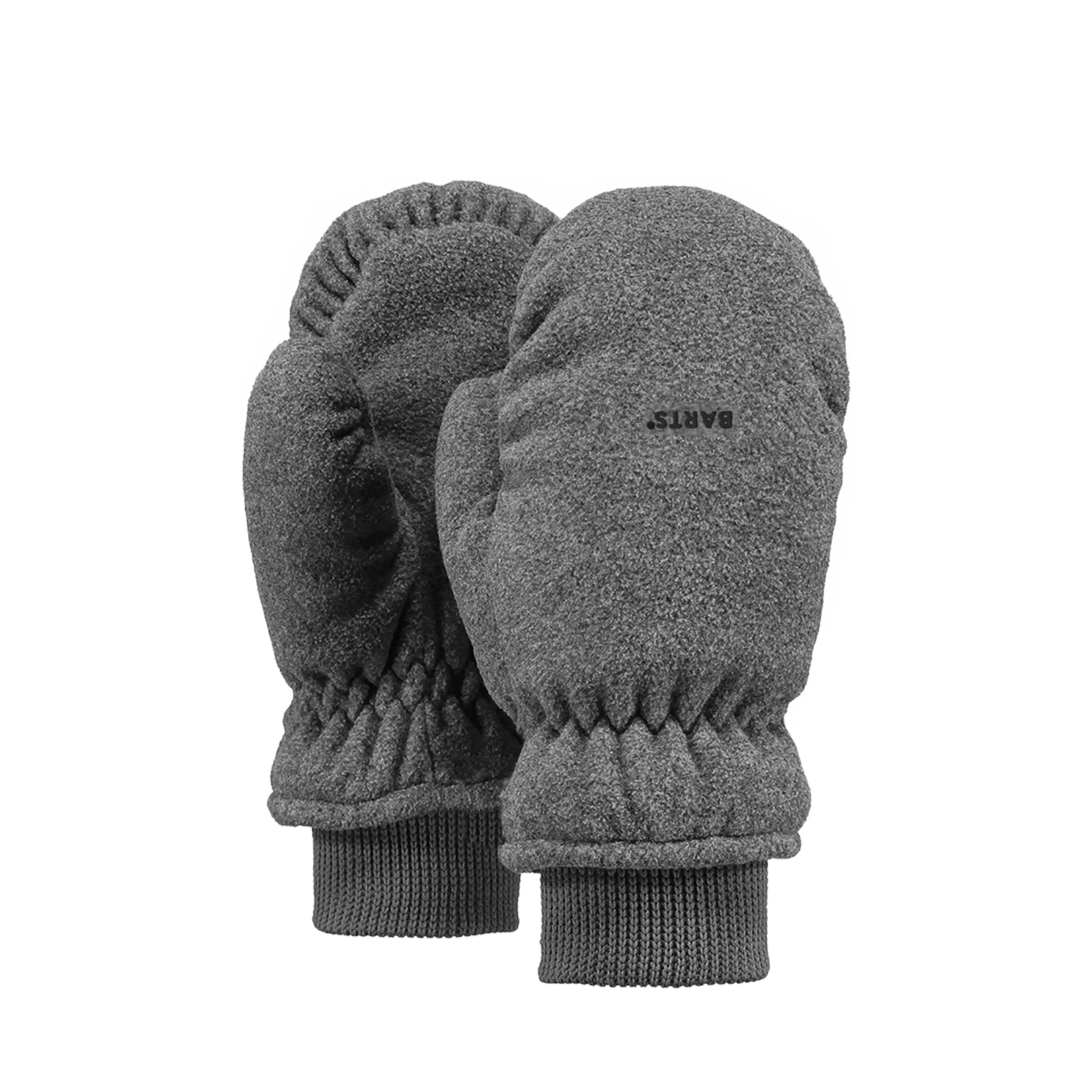 Barts Fleece Mitts Kids heather grey size 2