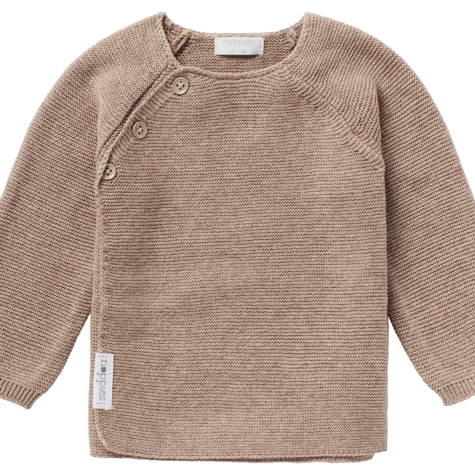 Noppies N.O.O.S. Cardigan Pino - Taupe Melange