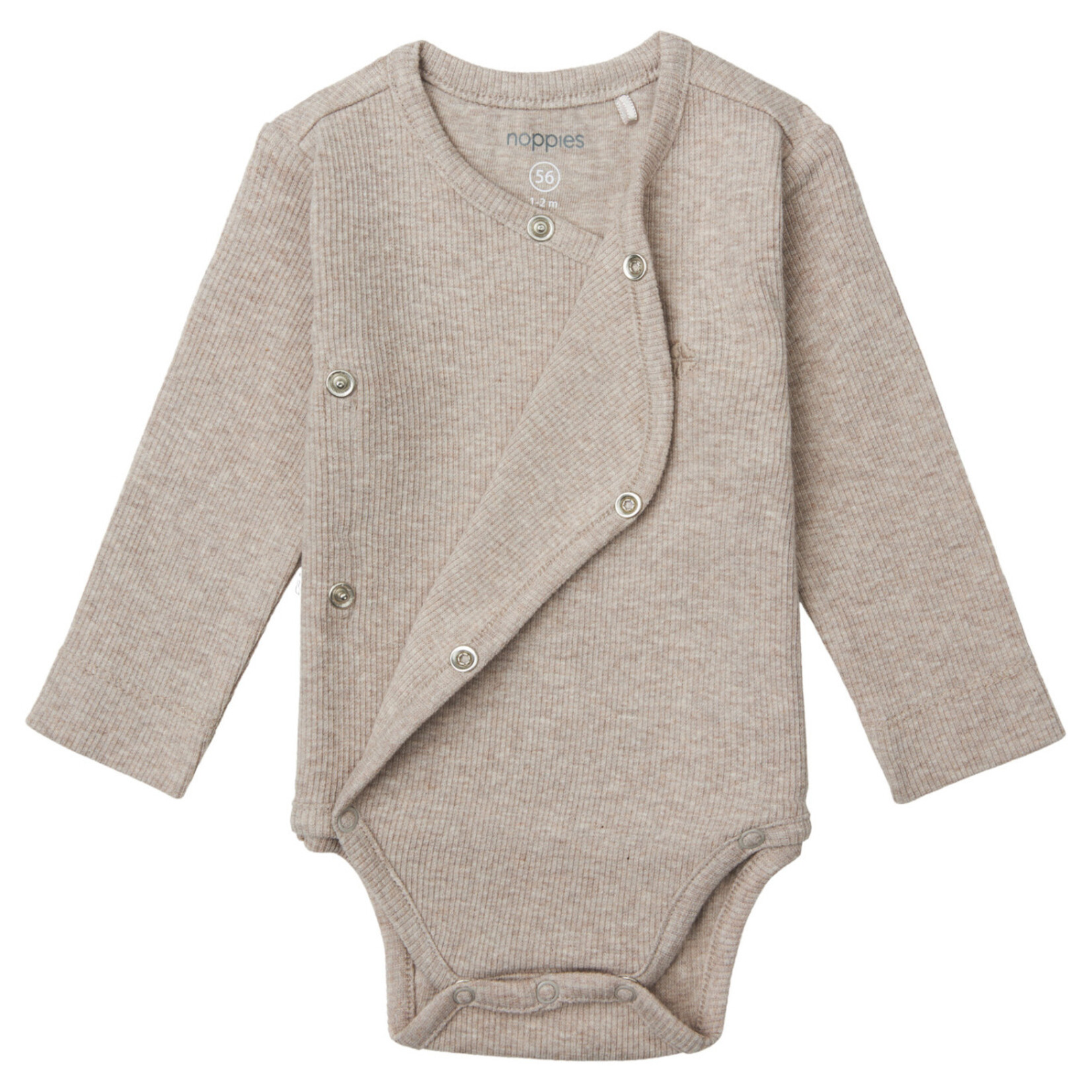 Noppies N.O.O.S. Romper Nino - Taupe Melange