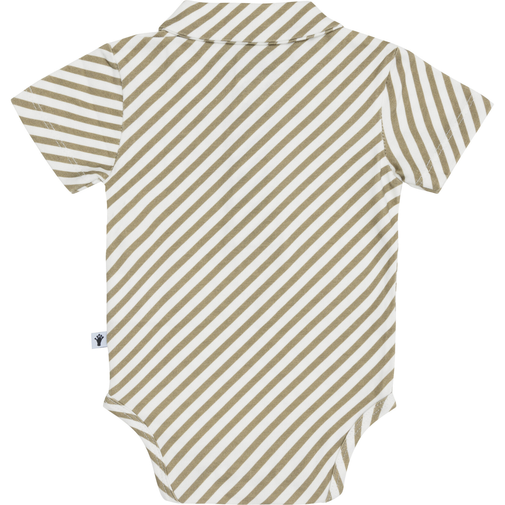 Klein Baby Polobody stripe off white/twill