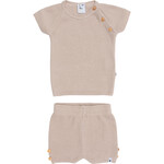 Klein Baby Knitted Set T-Shirt & Short ancient scroll