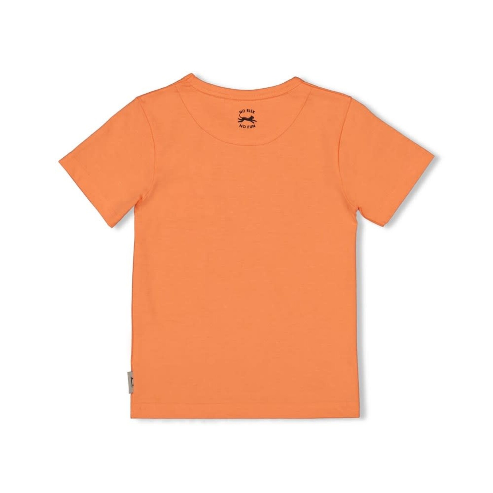 Sturdy T-shirt – Checkmate neon oranje