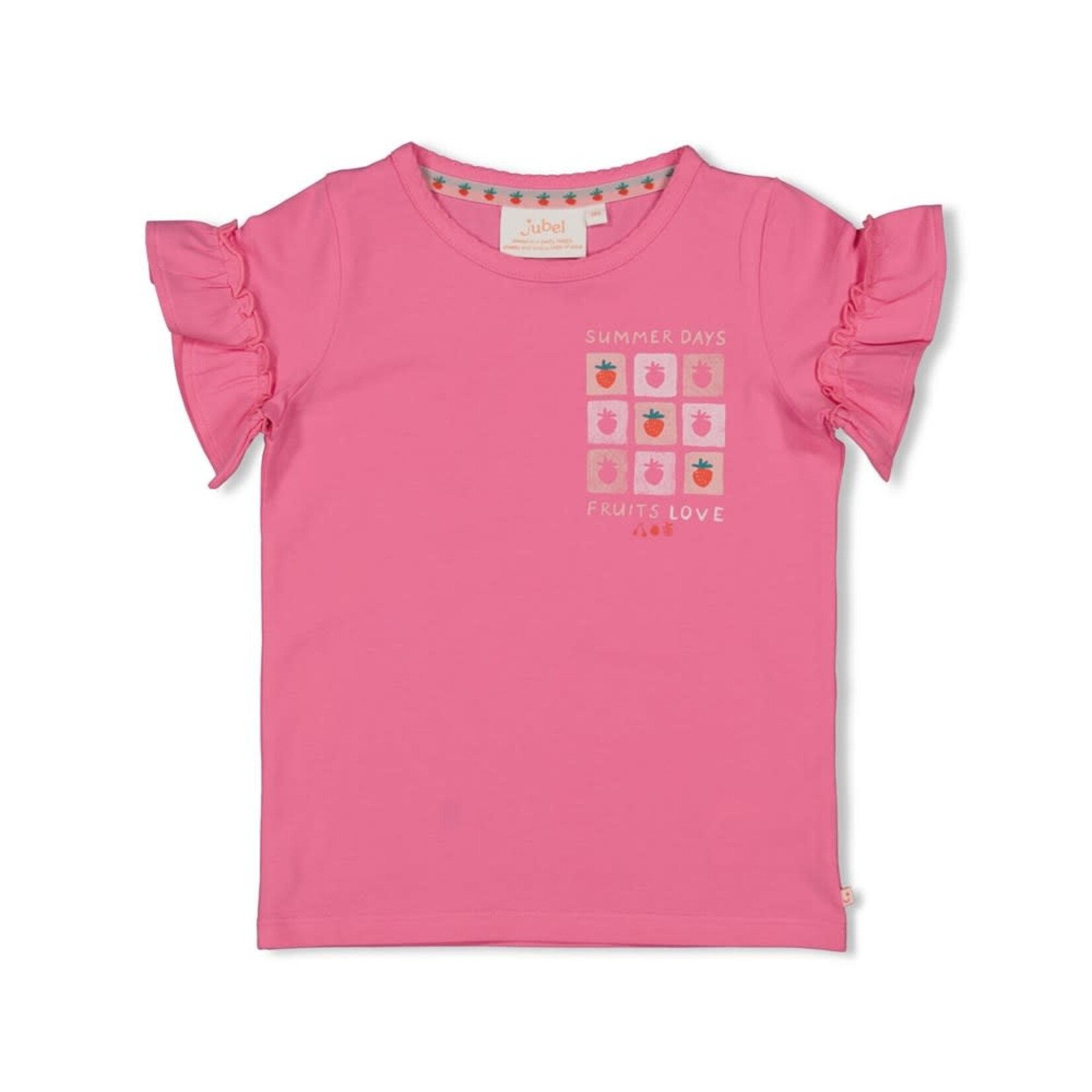 Jubel T-shirt - Berry Nice roze