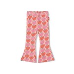 Jubel Flared broek AOP - Berry Nice