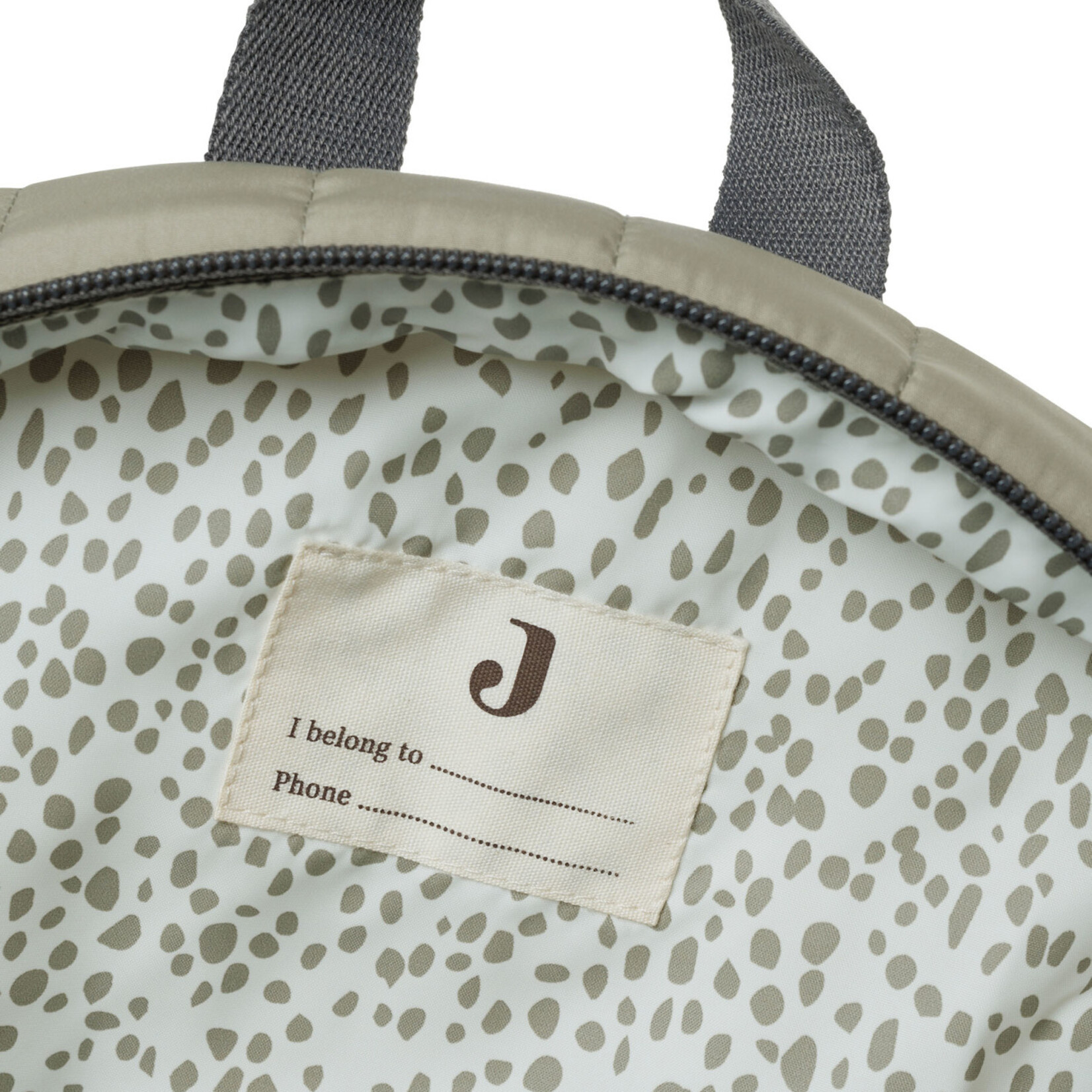 Jollein Rugtasje Puffed Olive Green