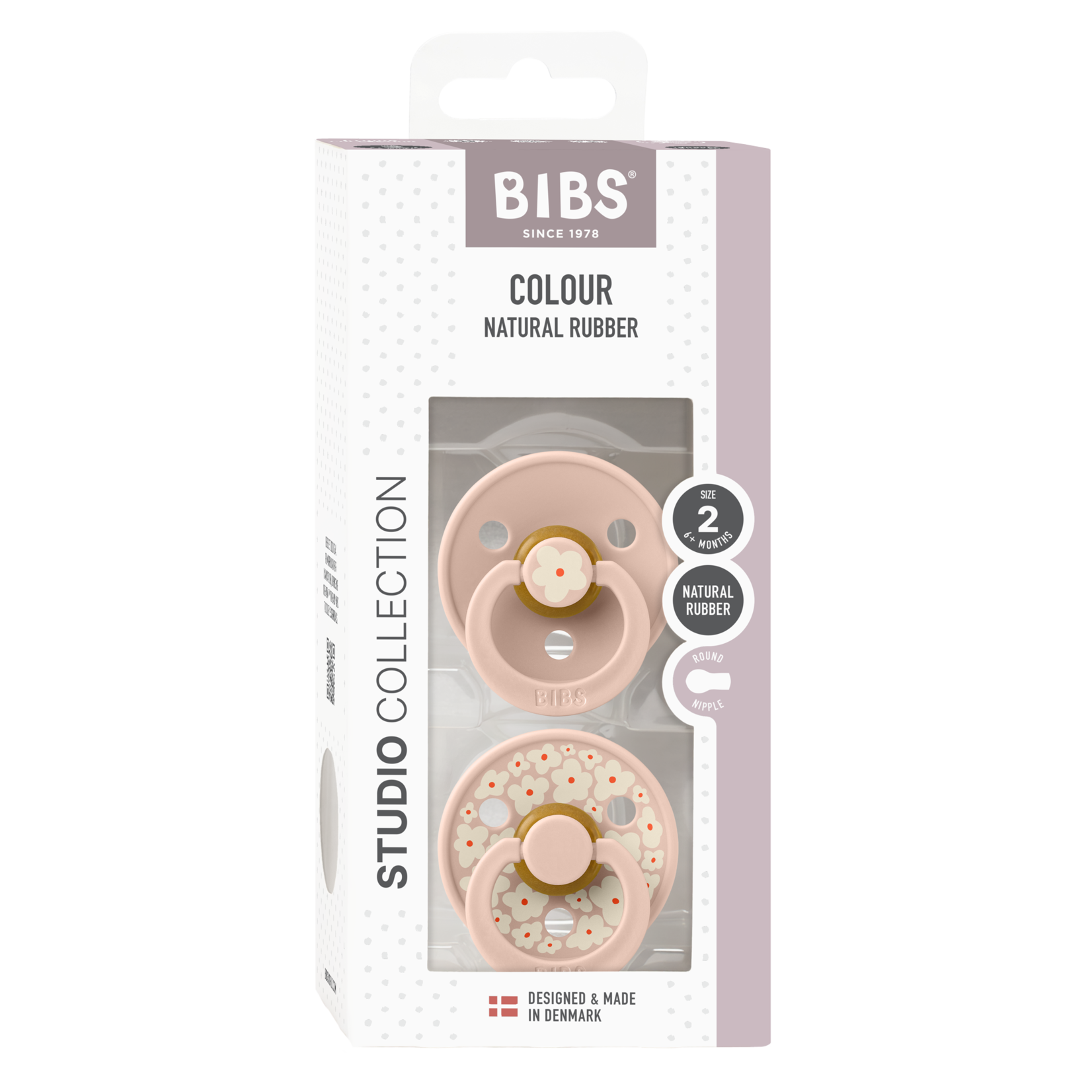 Bibs BIBS Studio Colour Jasmin 2 pack Blush size 2