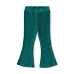 Jubel Flared broek velours rib - Girls Club teal