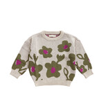 Your Wishes Flower Knit - Chunky Sweater