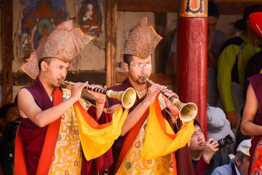 Tibetan Buddhist Monks