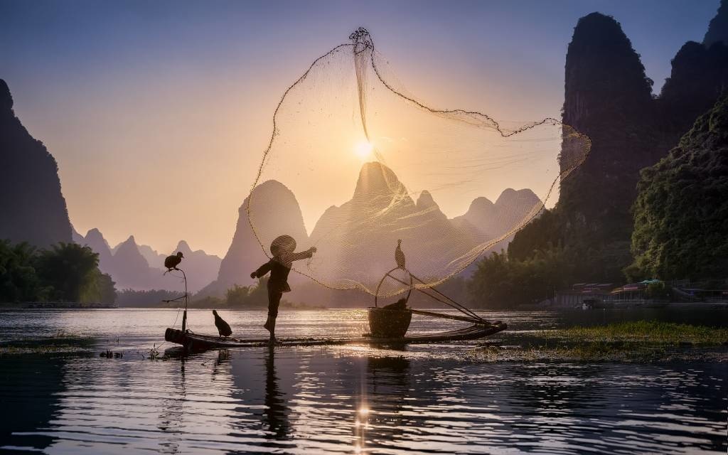 Fishing the Sun