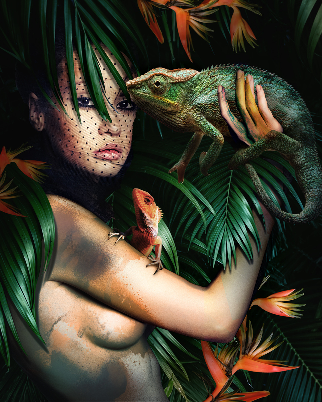 Her nature - Lizard