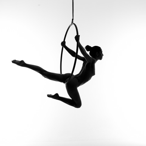 Aerial hoop fly