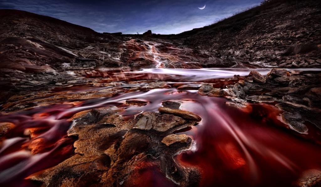 Last Lights in Rio Tinto III (Red River)