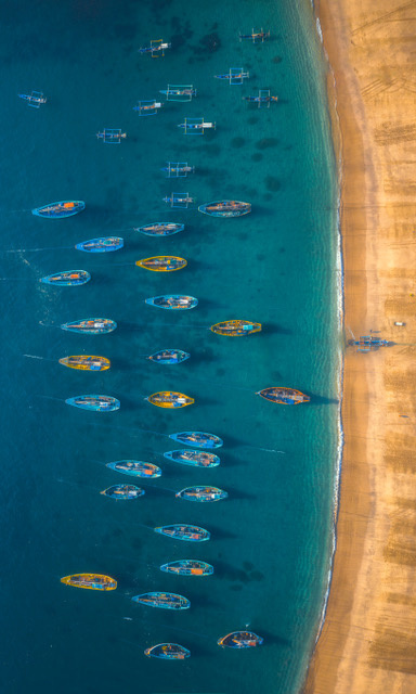 The direction of the sea