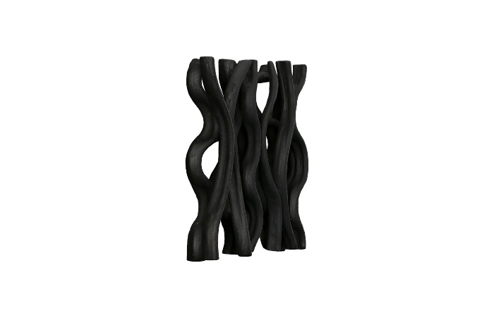 Vine Wall Tile - black