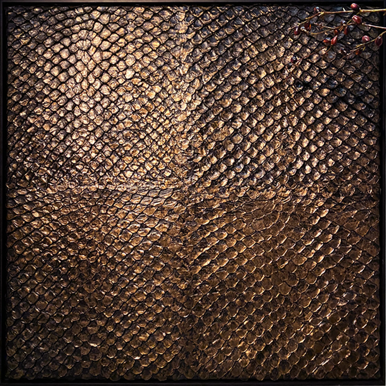 Pirarucu Leather Art