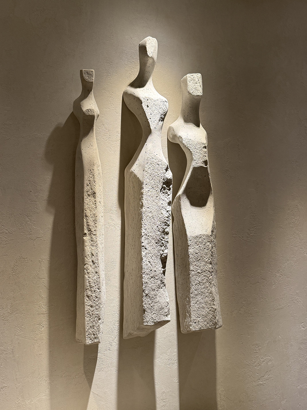 Women wall sculptures - Dreier-Set