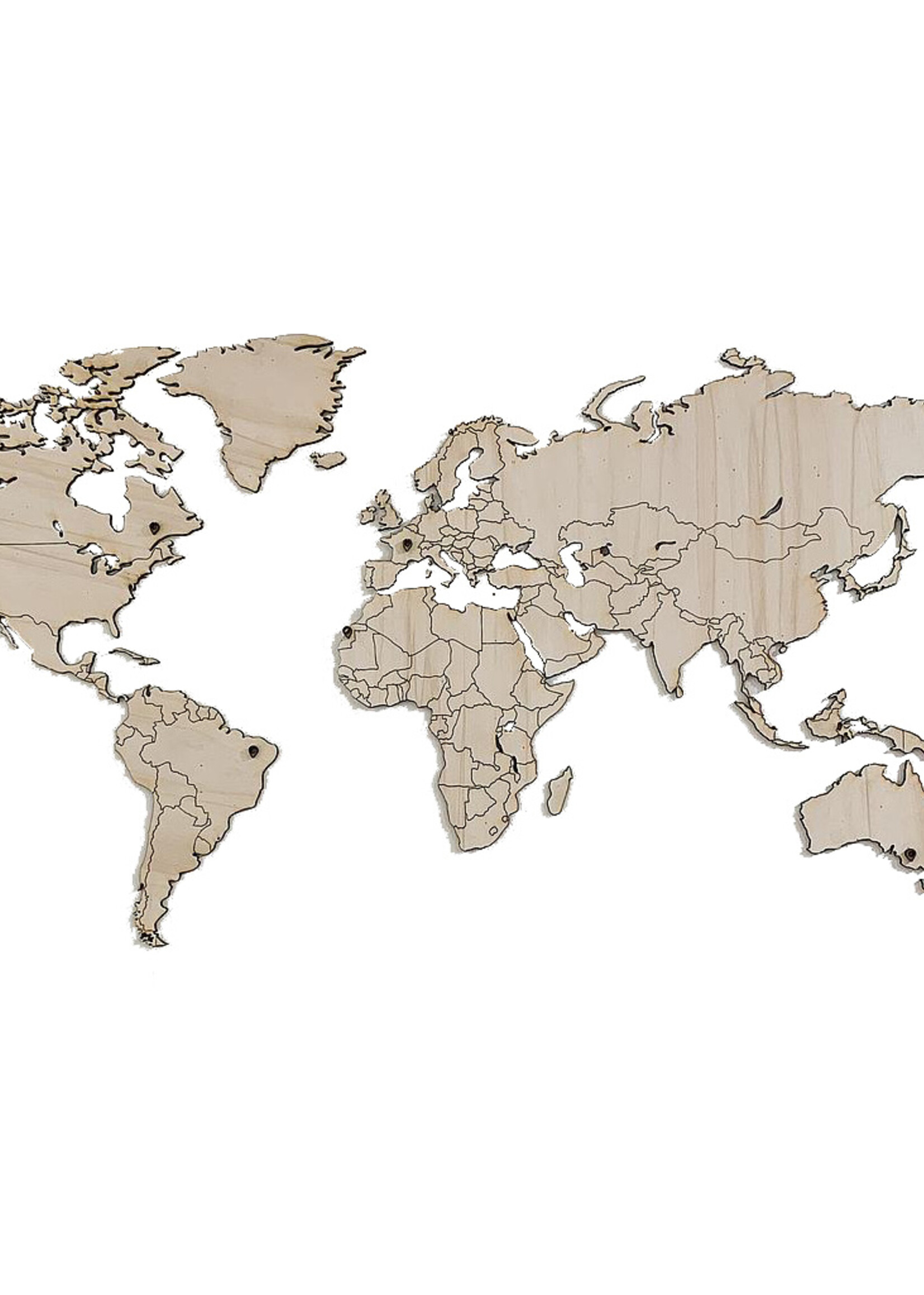 By OOAK World map - Large