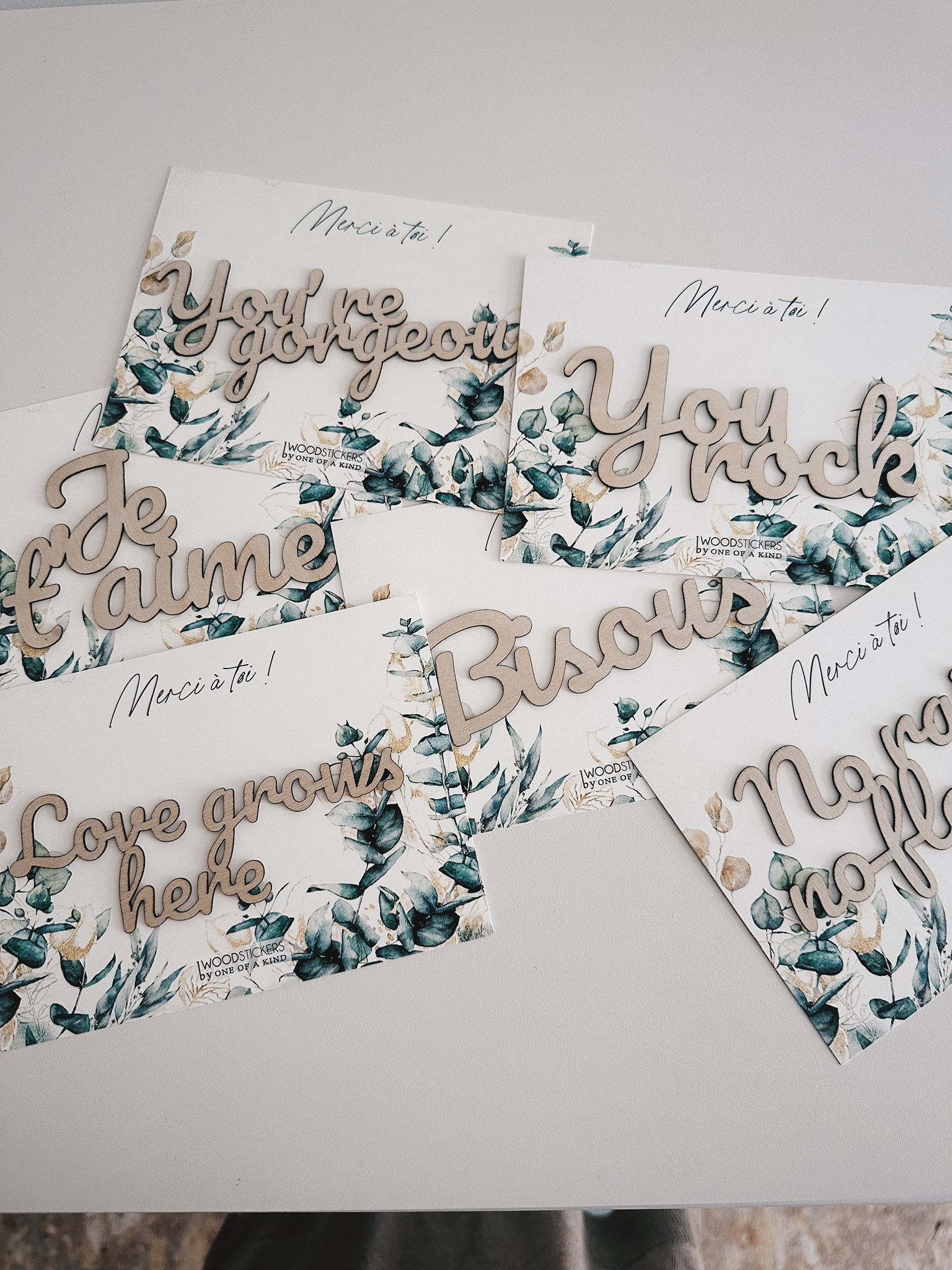 Ooak Rd357 Ebay Stickers By OOAK Stickers en bois - Made By One Of A Kind